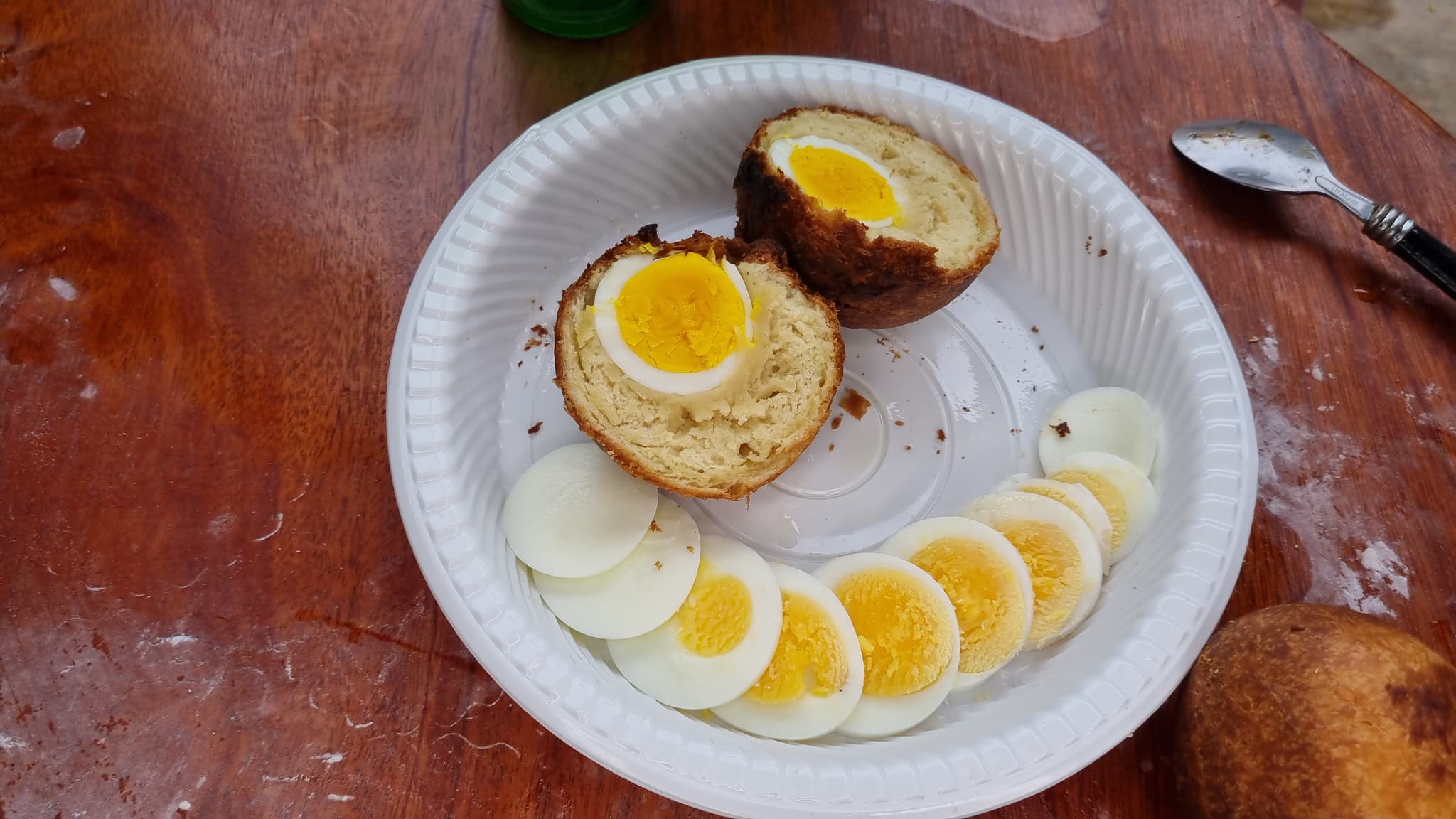 Beignets aux œufs durs