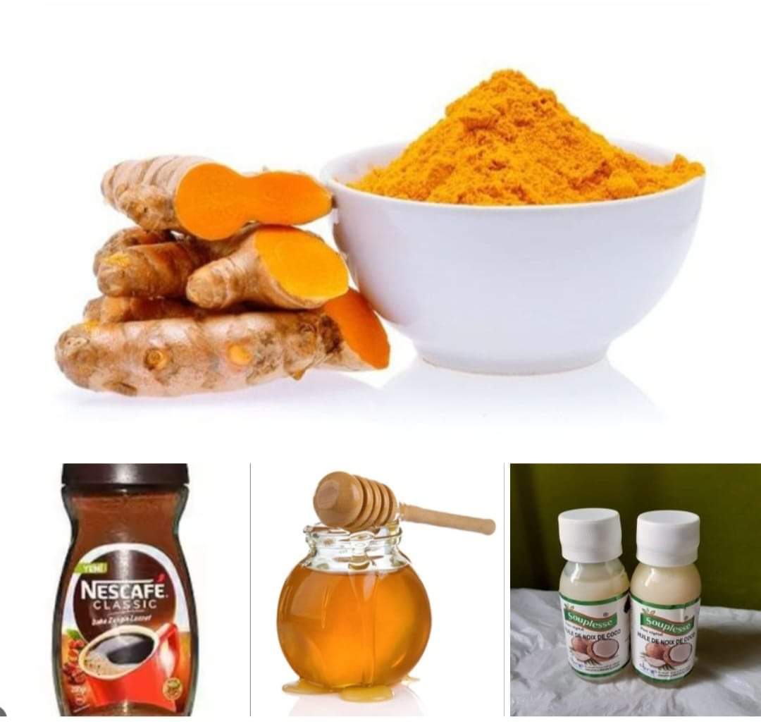 ASTUCE GOMMAGE AU CURCUMA FAIT MAISON